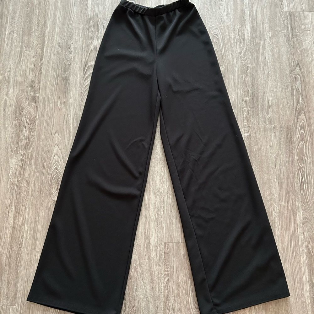 Nasty Gal Black Wide-Leg Pants